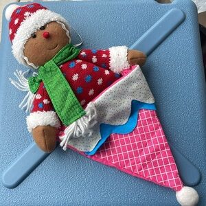 Cookie Christmas wall deco  Santa holder letters